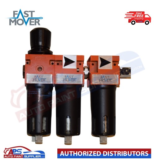 FAST MOVER TOOLS, 3-STAGE BREATHING AIR FILTER REGULATOR UNIT FMT3003